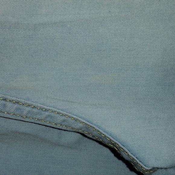 Free People Blue Flare Wide Leg Jeans - Picture 5 of 5